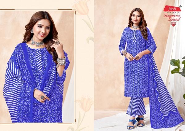 Jash Bandhani Special Vol 1 Cotton Printed Ready Made Suit
